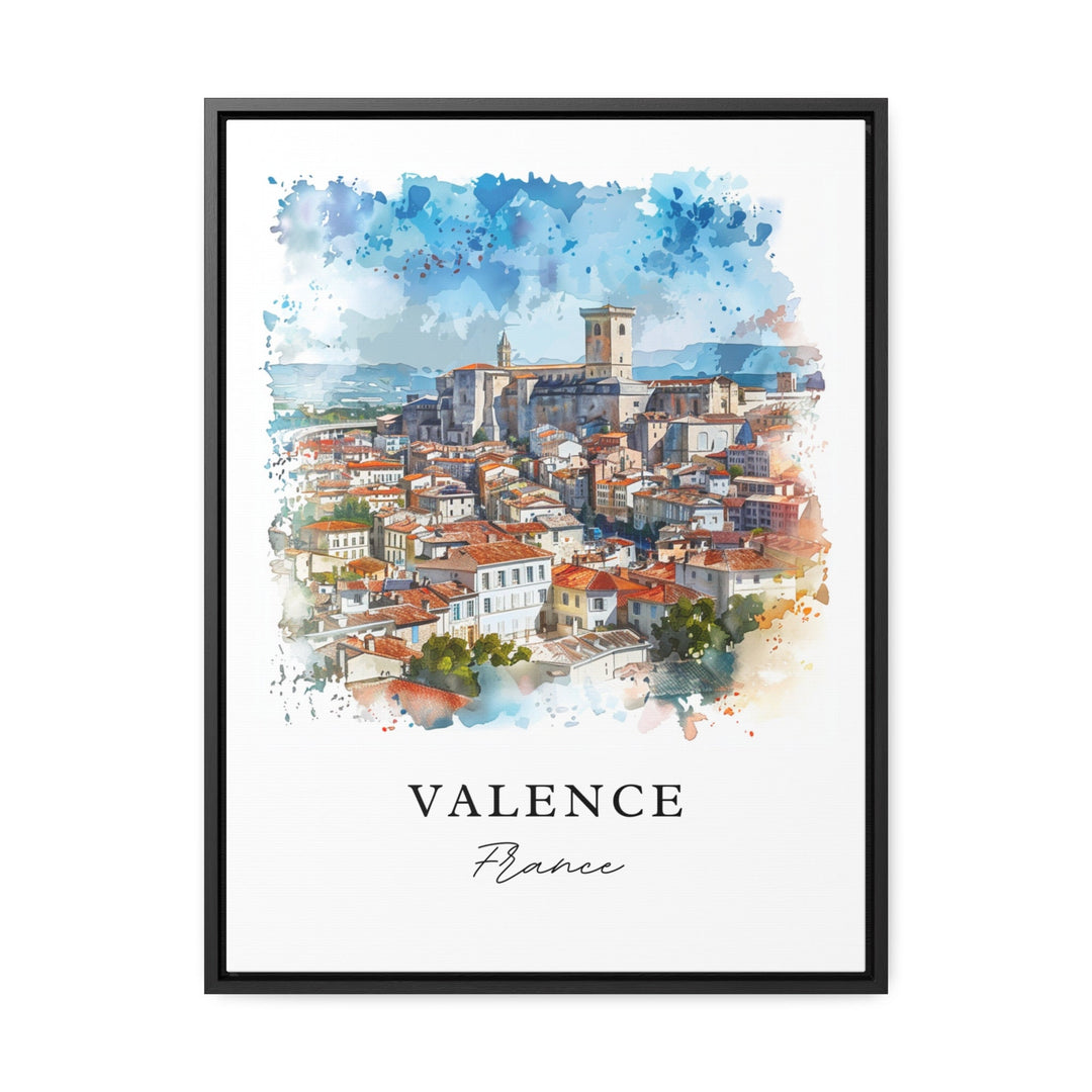 Valence France Wall Art, France Print, Valence Wall Art, Valence France Gift, Travel Print, Travel Poster, Travel Gift, Housewarming Gift