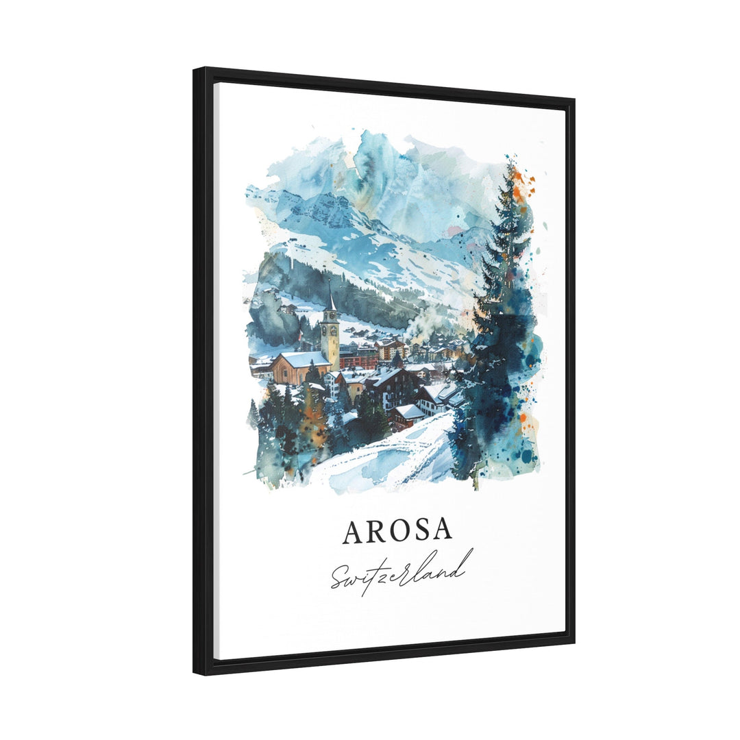 Arosa Wall Art - Switzerland Print