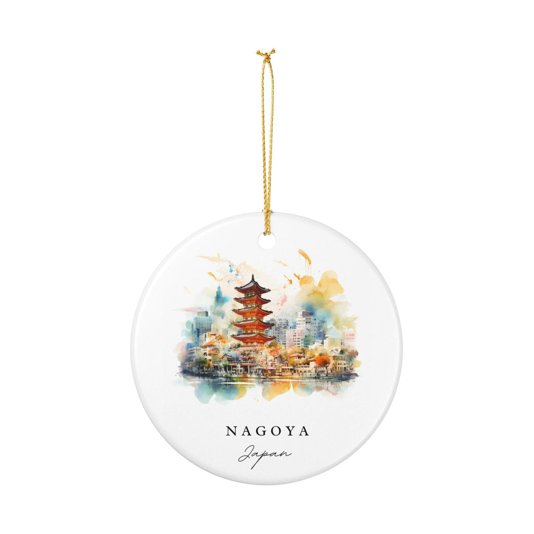 Nagoya Japan Ornament: Unique Nagoya Souvenir, Nagoya Xmas Decor, and Authentic Nagoya Japan Gift