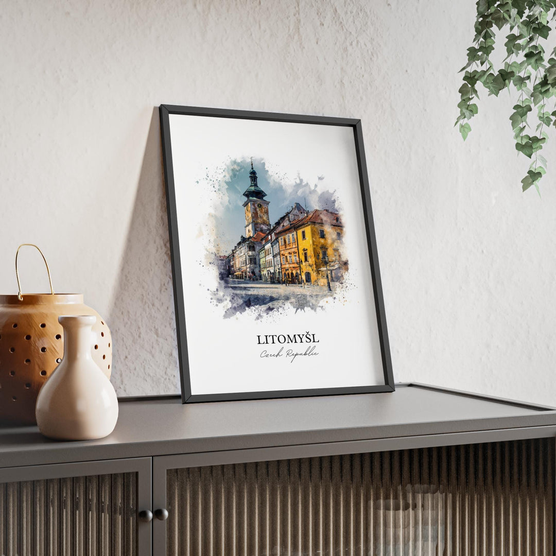Litomysl, Czech Republic – Watercolor Art Print