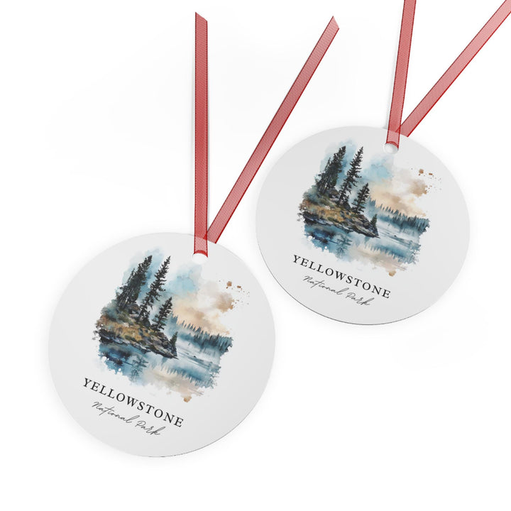 Yellowstone Ornament: Unique Wyoming Souvenir, Yellowstone Xmas Decor, and Authentic Yellowstone National Park Gift