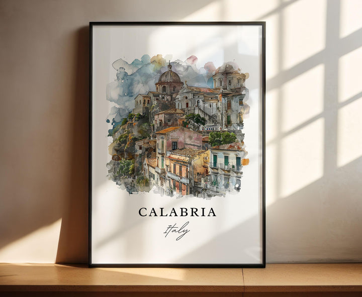 Calabria Wall Art - Italy Print