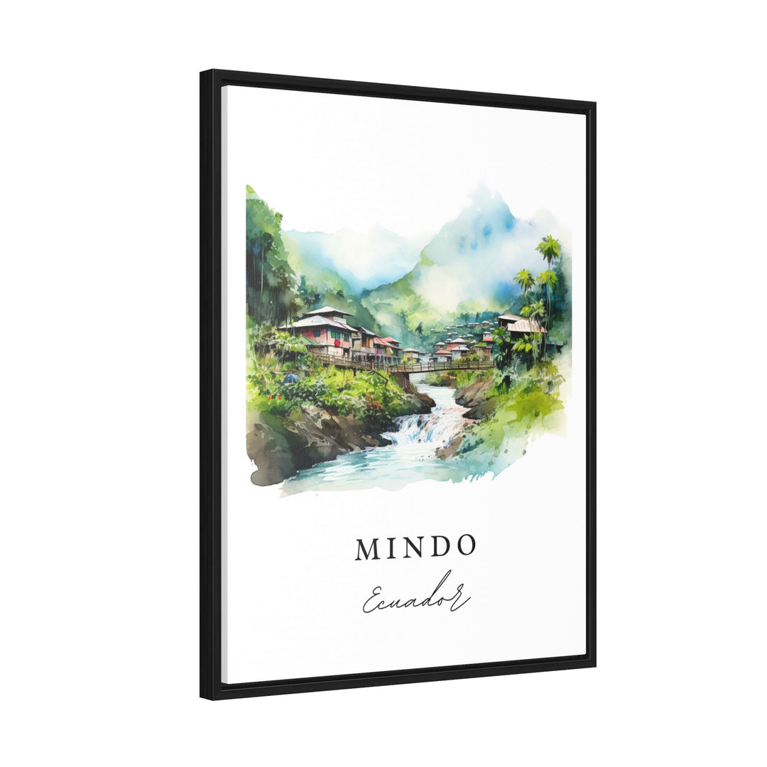 Mindo Ecuador wall art - Ecuador, Mindo poster print, Mindo Wedding gift, Mindo Ecuador Birthday present, Custom Text, Perfect Gift