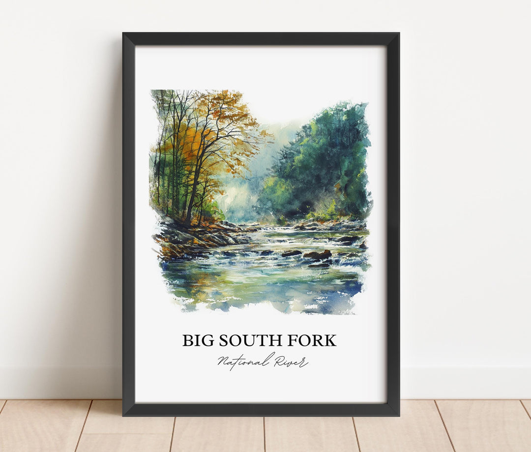 Big South Fork, USA – Watercolor Art Print