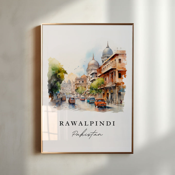 Rawalpindi wall art - Pakistan, Rawalpindi poster print, Rawalpindi Wedding gift, Birthday present, Custom Text, Perfect Gift