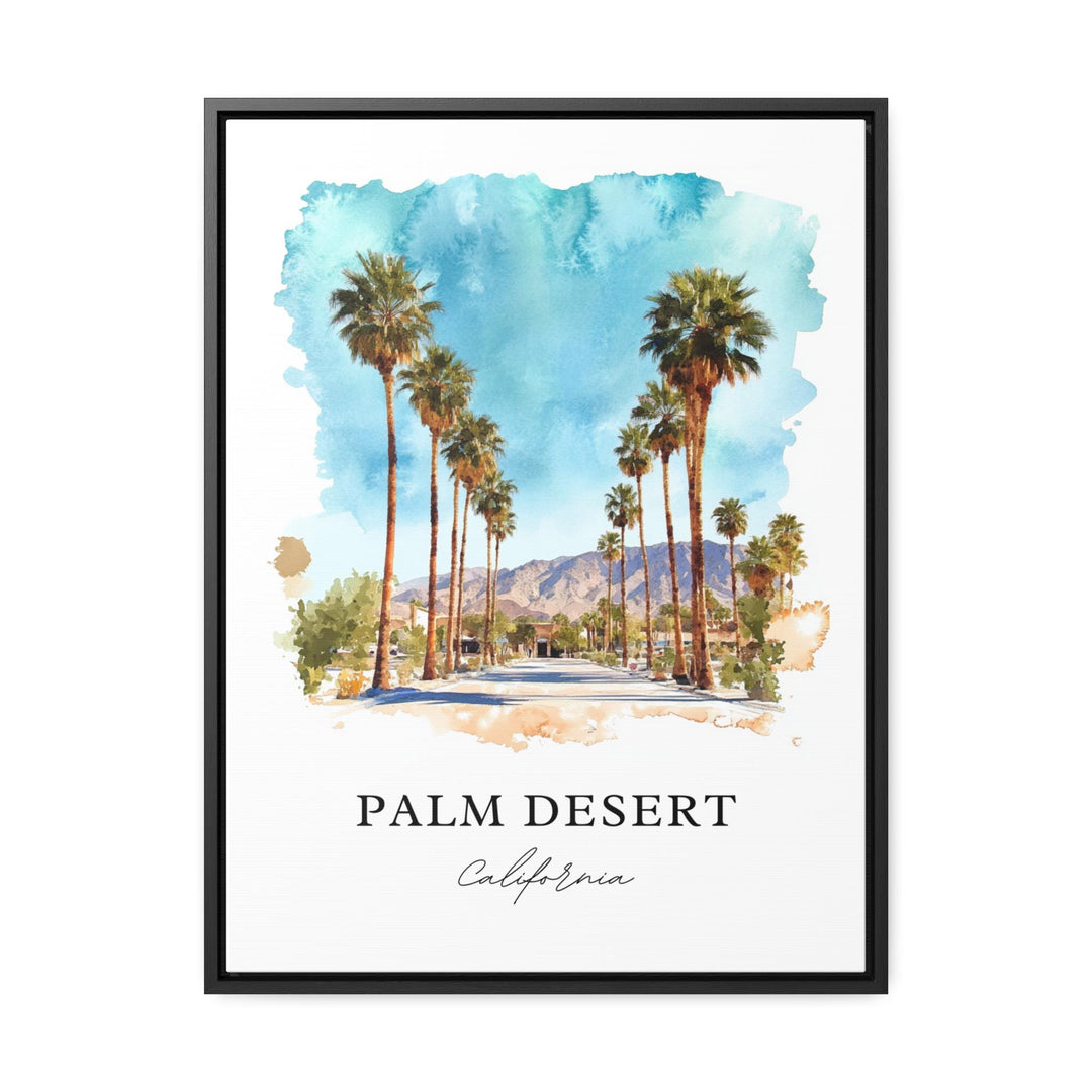 Palm Desert Wall Art - California Print