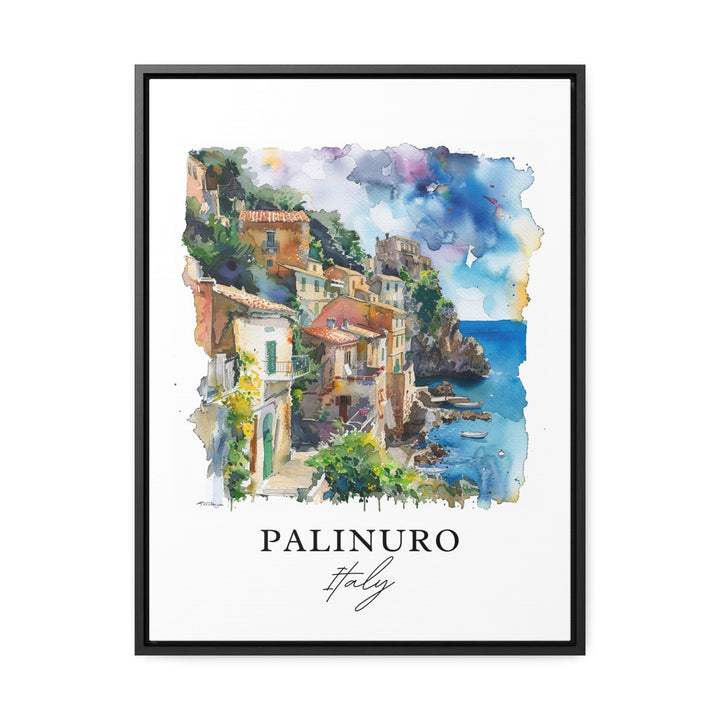 Palinuro Salerno Wall Art, Palinuro Print, Palinuro Watercolor, Palinuro Italy Gift,