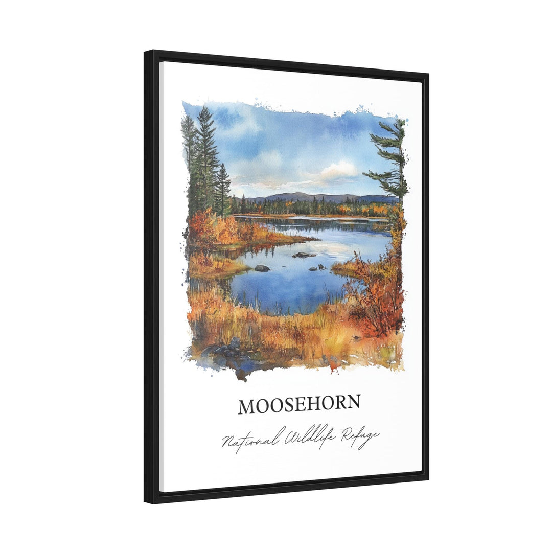 Moosehorn Refuge, Maine – Watercolor Art Print