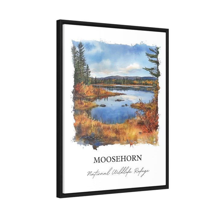 Moosehorn Refuge, Maine – Watercolor Art Print