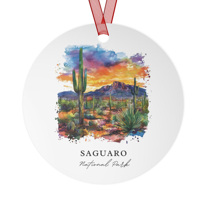 Saguaro National Park Ornament: Unique Saguaro Souvenir, Pima County Xmas Decor, and Authentic Saguaro AZ Gift