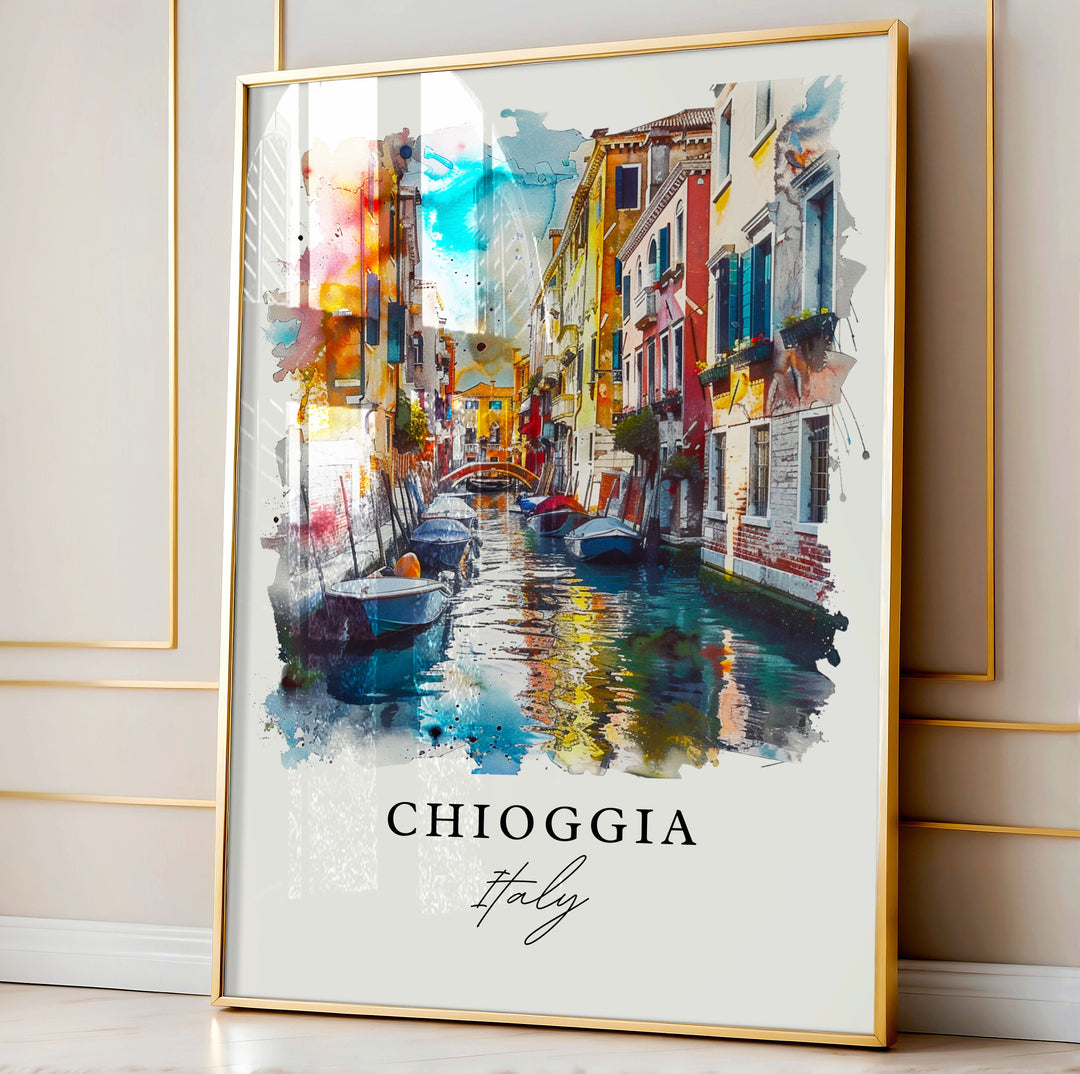 Chioggia Italy Wall Art, Chioggia Print, Italy Wall Art, Chioggia Italy Gift, Travel Print, Travel Poster, Travel Gift, Housewarming Gift