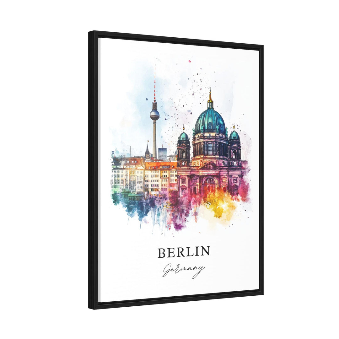 Berlin Skyline Wall Art - Germany Print