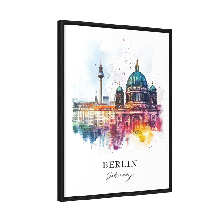 Berlin Skyline Wall Art - Germany Print