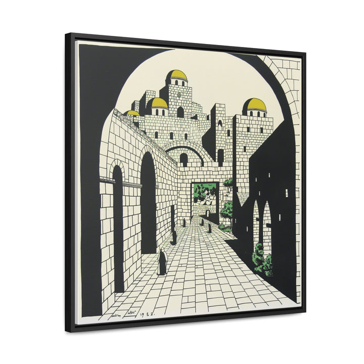 Unique Palestine Art, Palestine Print, Palestine Town Art, Palestine Gift, Travel Poster, Housewarming Gift