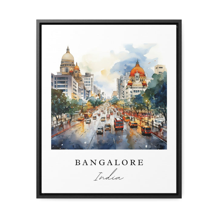 Bangalore India wall art - India, Bangalore poster, Bangalore Wedding gift, Bangalore Birthday present, Custom Text, Personalised Gift
