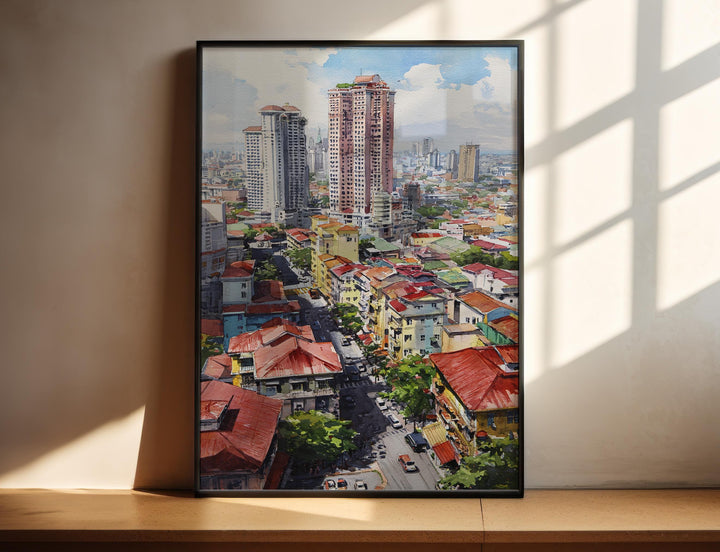 Manila, Philippines – Watercolor Art Print
