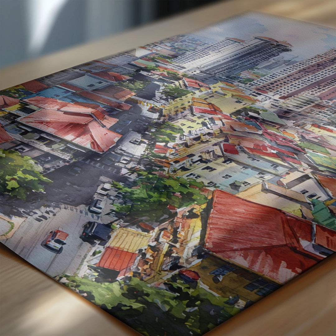 Manila, Philippines – Watercolor Art Print