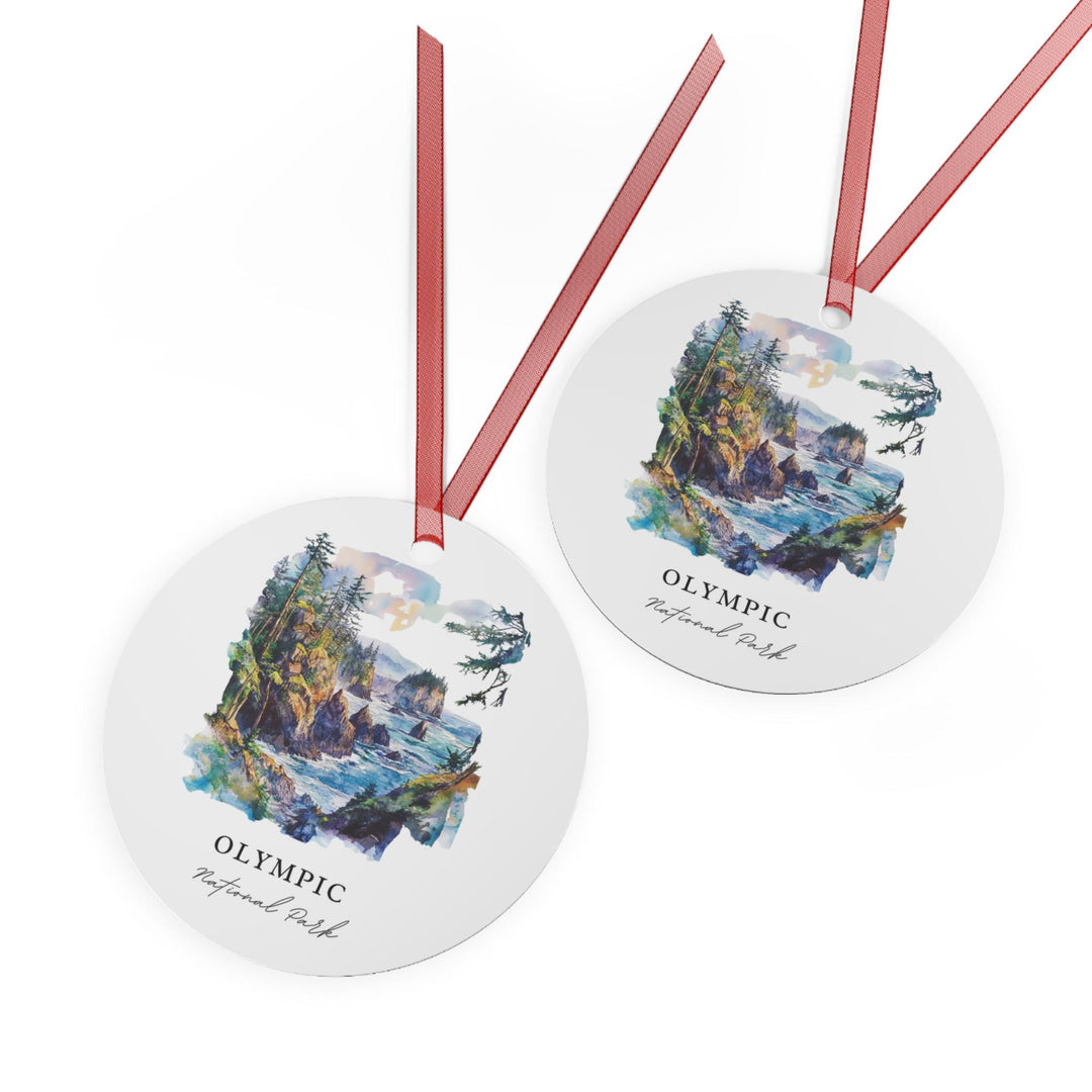 Olympic National Park Ornament: Unique Olympic National Park Souvenir, Olympia WA Xmas Decor, and Olympia WA Gift
