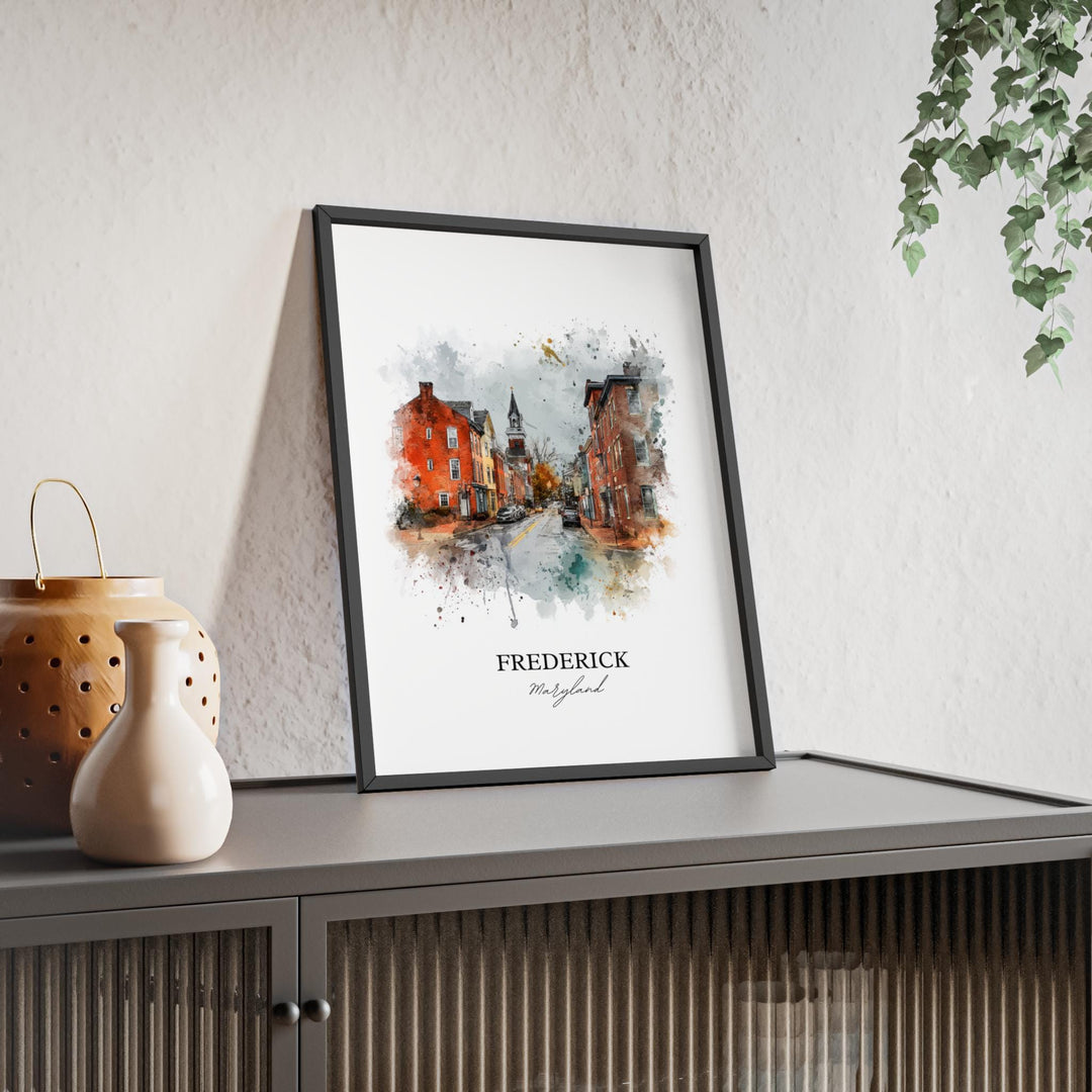 Frederick, Maryland – Watercolor Art Print