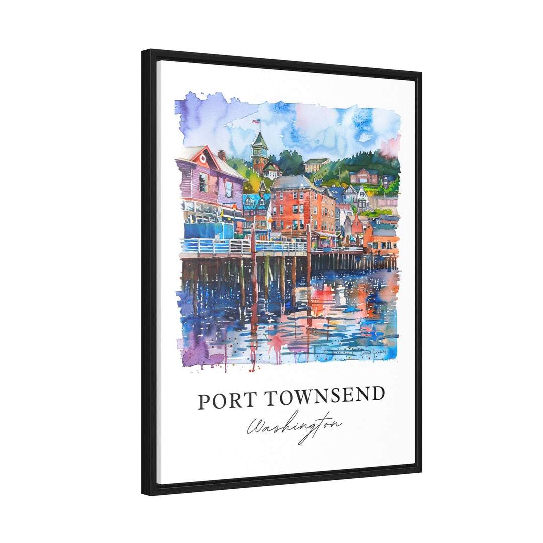 Port Townsend, Washington – Watercolor Art Print
