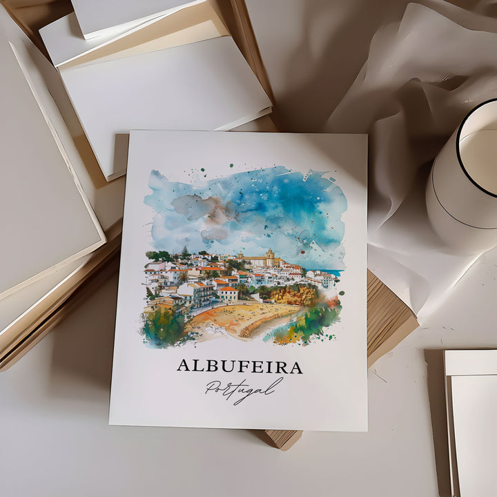 Albufeira Wall Art - Portugal Print