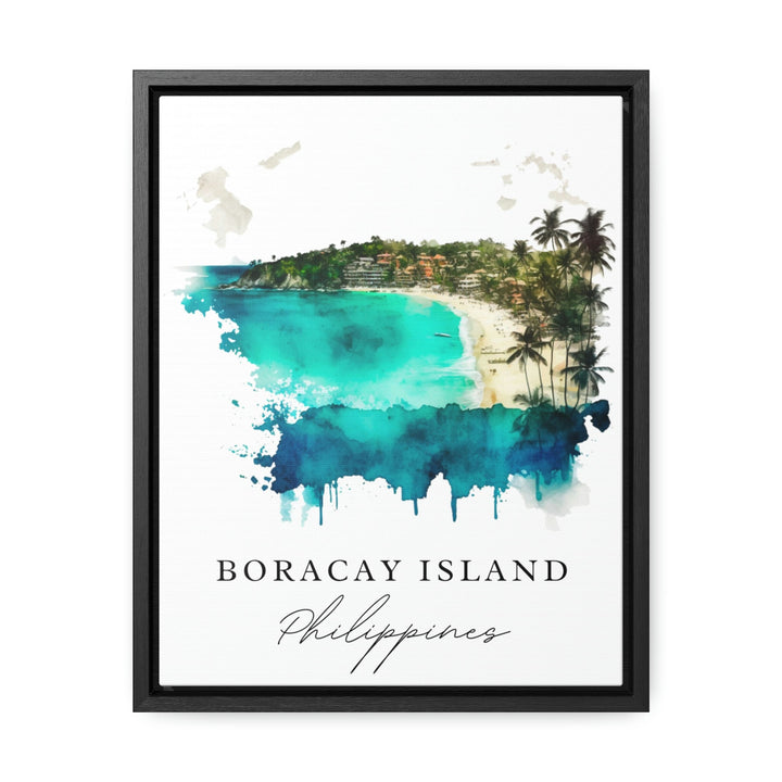 Boracay Island Wall Art - Philippines Print