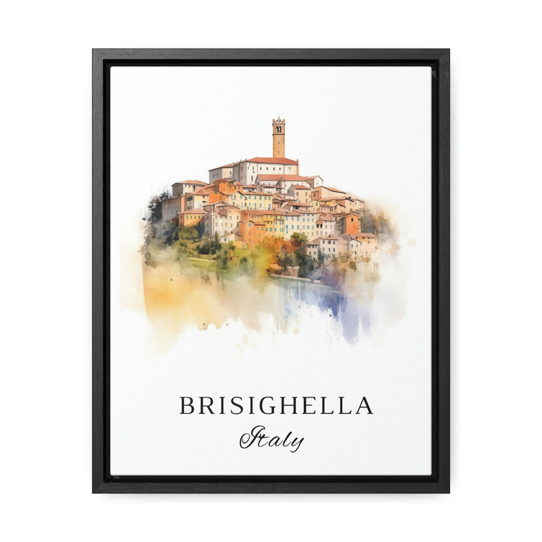 Brisighella Italy wall art - Italy, Brisighella poster, Brisighella Wedding gift, Birthday present, Custom Text, Personalised Gift