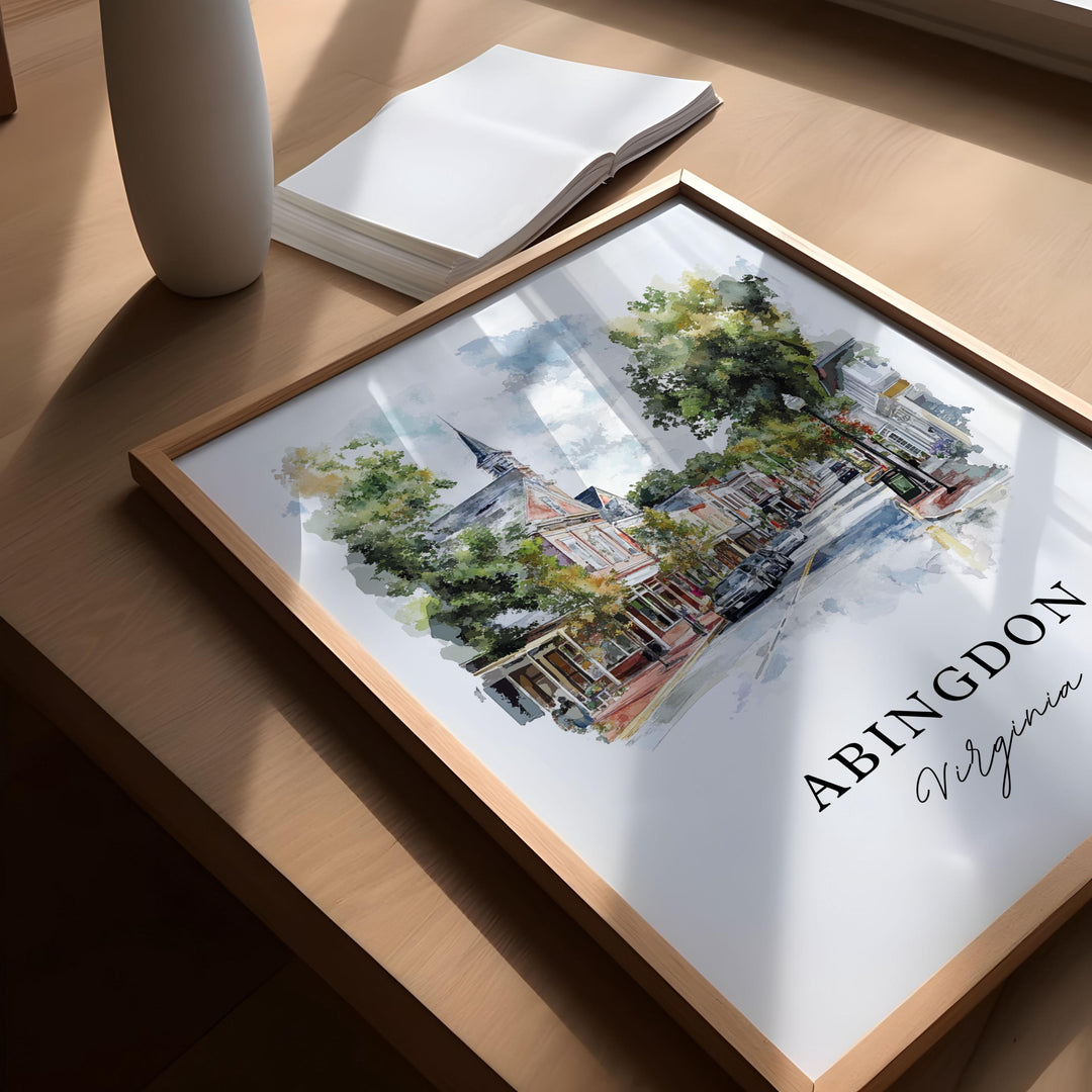 Abingdon Wall Art - Virginia Print