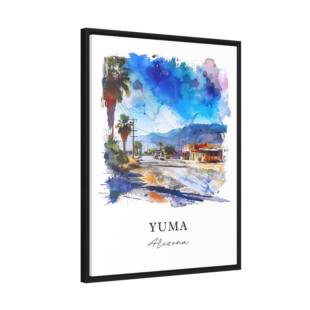 Yuma Arizona Wall Art, Yuma AZ Print, Yuma Watercolor, Yuma Arizona Gift,