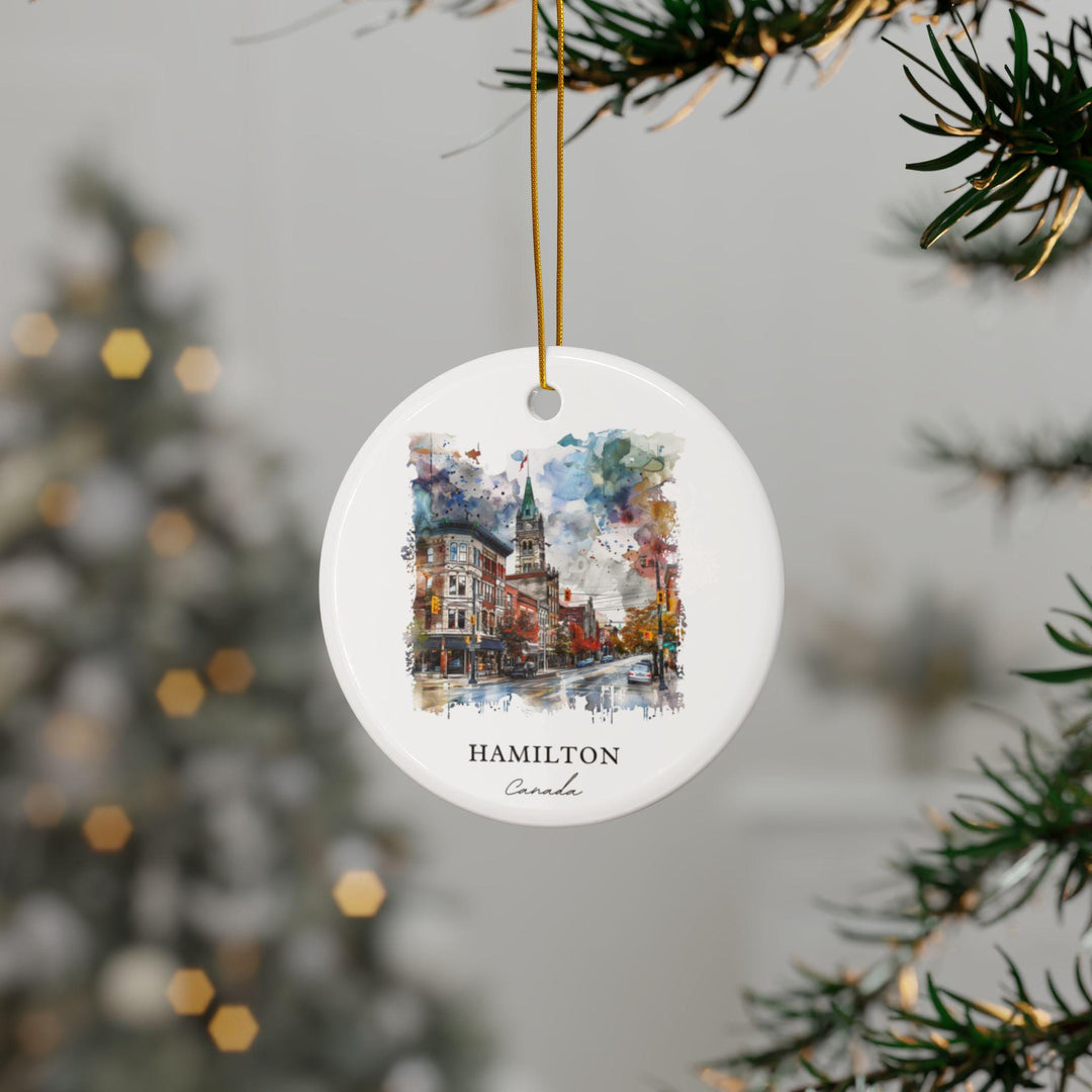 Hamilton Canada Ornament: Unique Hamilton Souvenir, Hamilton Xmas Decor, and Authentic Hamilton Canada Gift