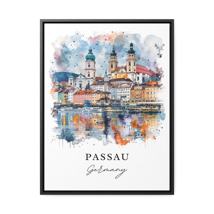 Passau Germany Wall Art, Germany Print, Passau Wall Art, Passau Gift, Passau Travel Print, Travel Poster, Travel Gift, Housewarming Gift