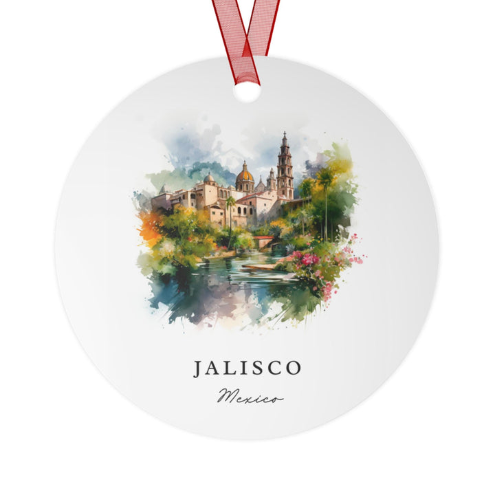 Jalisco MX Ornament: Unique Jalisco Souvenir, Jalisco Xmas Decor, and Authentic Jalisco Mexico Gift