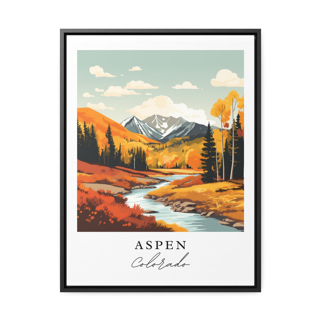 Aspen CO wall art - Colorado, Aspen poster, Aspen Colorado Wedding gift, Birthday present, Custom Text, Personalized Gift