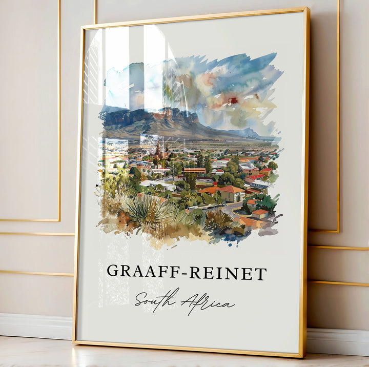 Graaff-Reinet Art, Graaff-Reinet SA Print, Eastern Cape Province Art, Graaff-Reinet SA Gift,