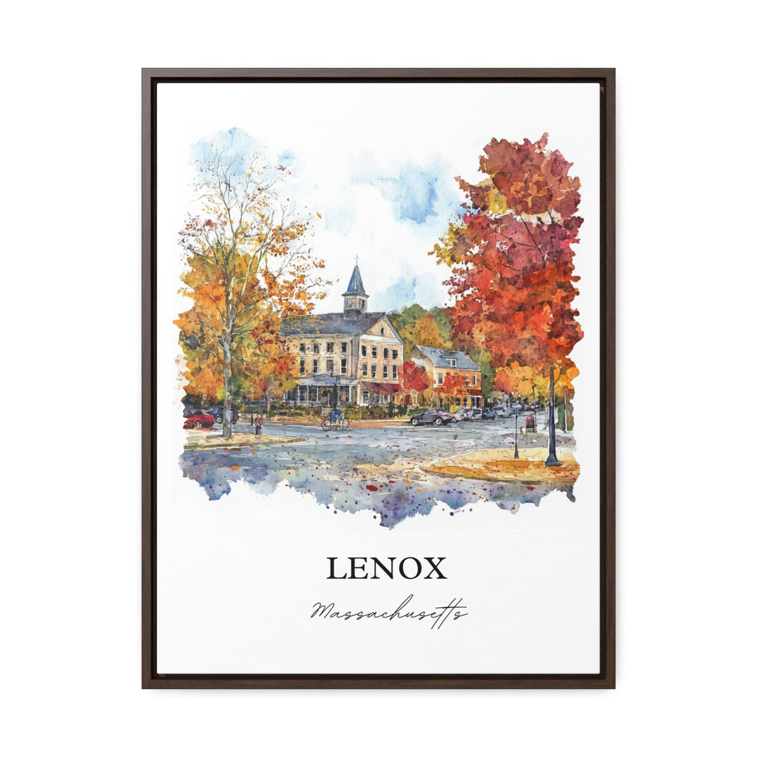 Lenox Wall Art - Massachusetts Print