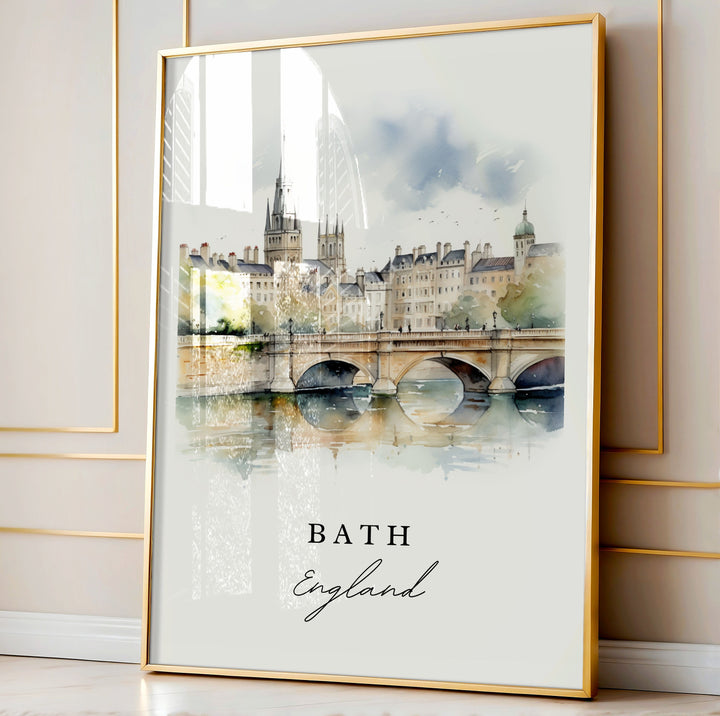 Bath England Wall Art - Bath UK Print