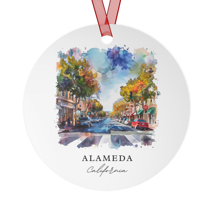 Alameda, California Christmas Ornament