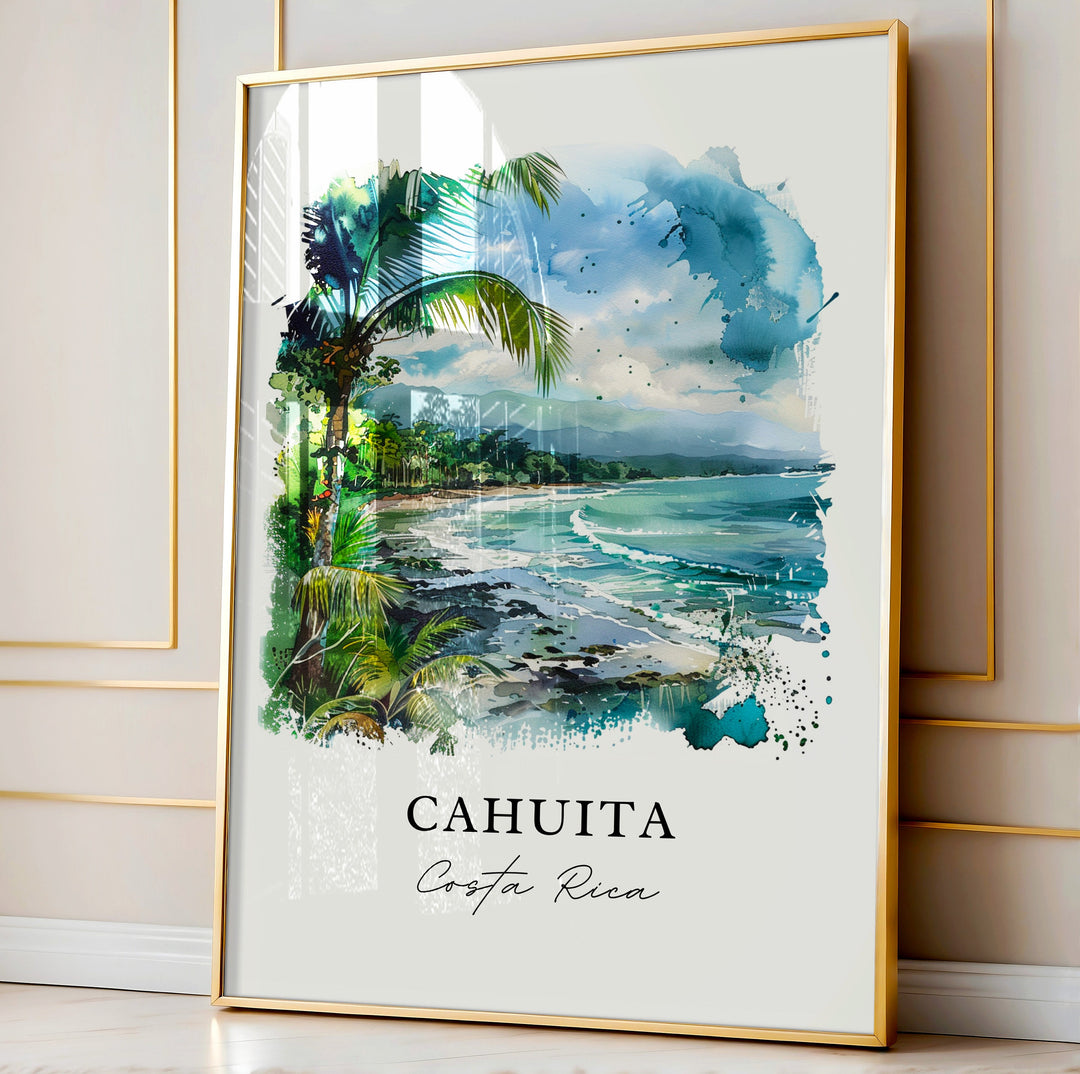 Cahuita Wall Art - Costa Rica Print