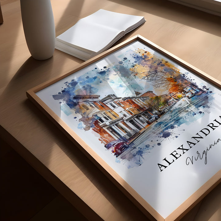 Alexandria Wall Art - Virginia Print