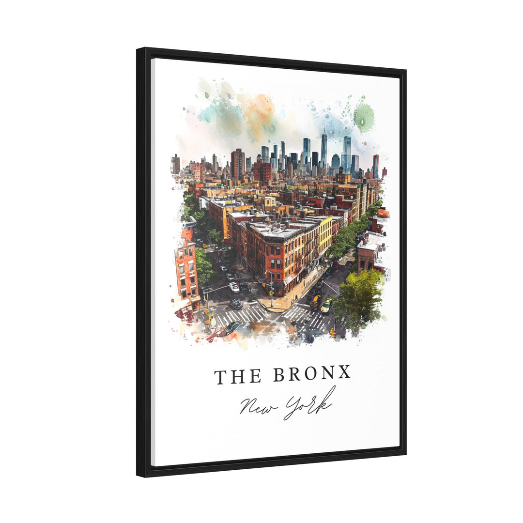 The Bronx NYC wall art - New York, The Bronx print, Bronx Skyline Wedding gift, Birthday present, Custom Text, Perfect Gift