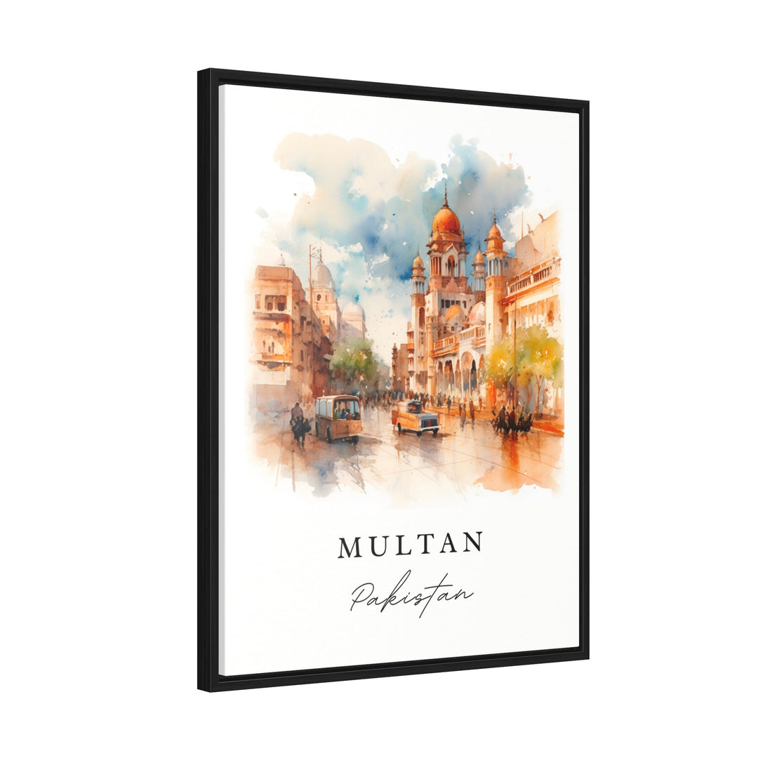 Multan Pakistan wall art - Pakistan, Multan poster print, Multan Wedding gift, Birthday present, Custom Text, Perfect Gift