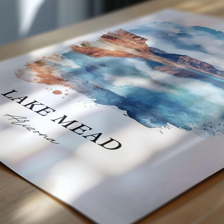 Lake Mead Wall Art - Nevada Print