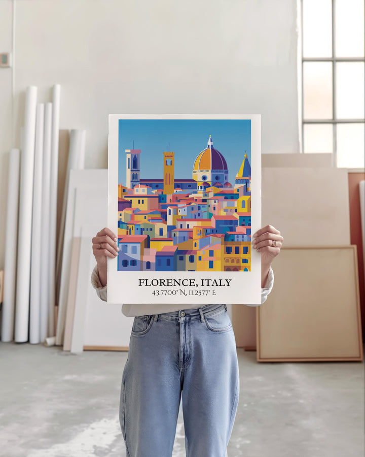 Florence, Italy – Watercolor Art Print