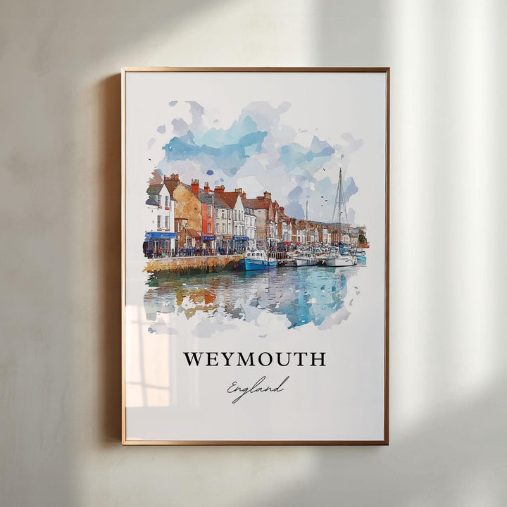 Weymouth Wall Art - England UK Print