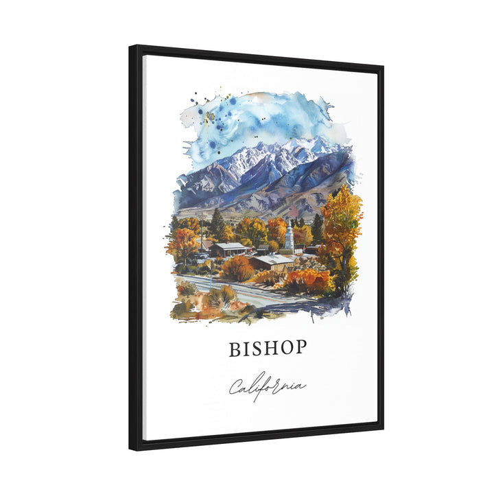 Bishop, California – Watercolor Art Print