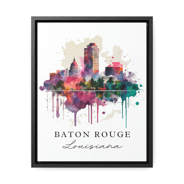 Baton Rouge Louisiana Wall Art - Louisiana Print