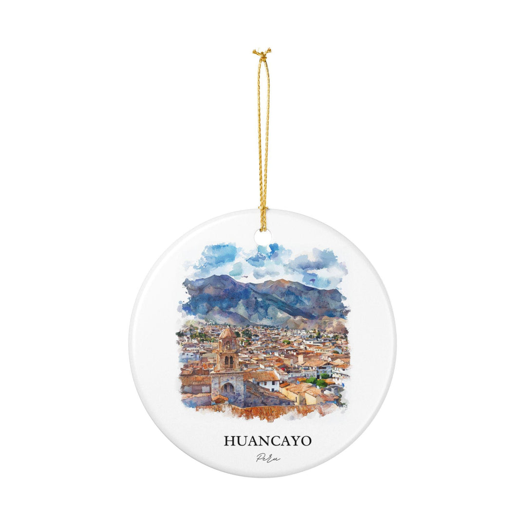 Huancayo Peru Ornament: Unique Huancayo Souvenir, Peru Xmas Decor, and Authentic Huancayo Gift