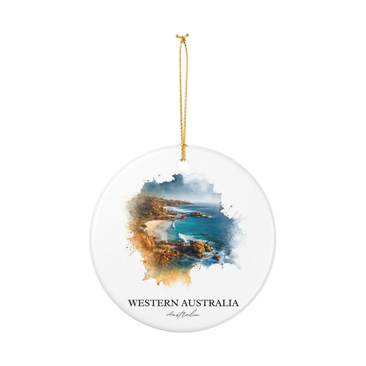 Western Australia Ornament: Unique Australia Souvenir, Australia Xmas Decor, and Authentic Western Australia Gift