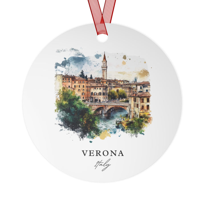 Verona Italy Ornament: Unique Verona Souvenir, Verona IT Xmas Decor, and Authentic Verona Italia Gift