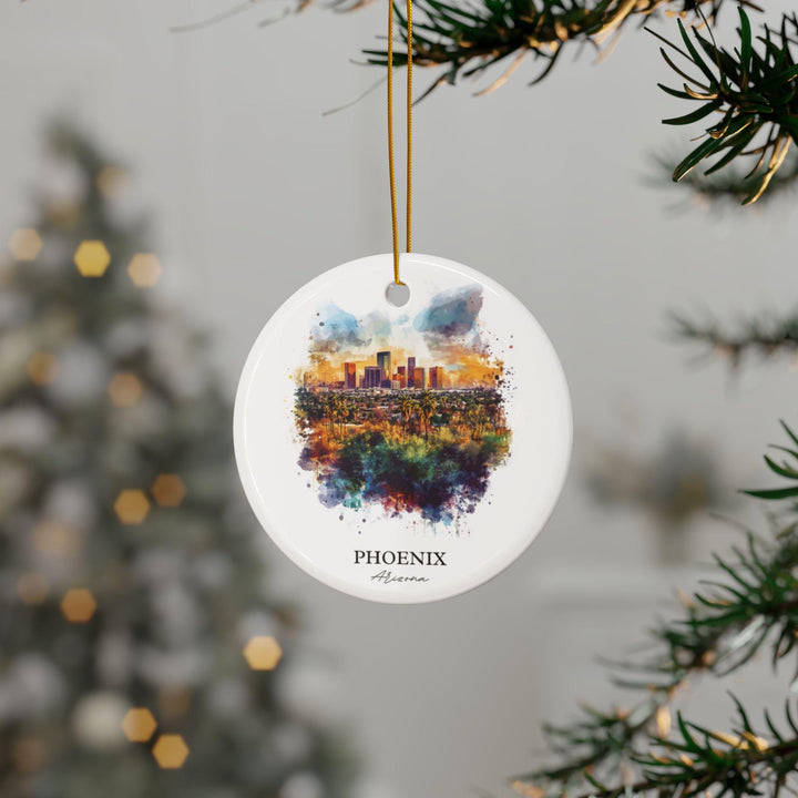 Phoenix AZ Ornament: Unique Phoenix Souvenir, Phoenix Xmas Decor, and Authentic Phoenix Arizona Gift